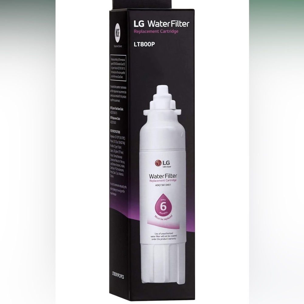 LG LT800P- 6 Month / 200 Gallon Capacity Replacement Refrigerator Water Filter